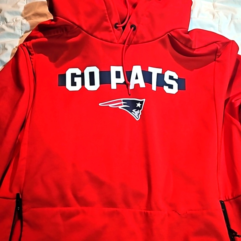 Red sweatshirt